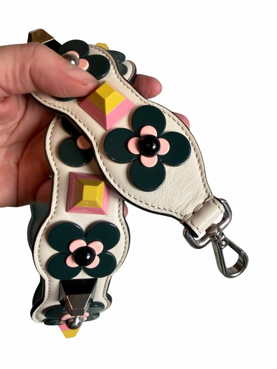 Fendi Handbags - Authentic Fendi “Strap You” Muliticolor LeatherFlower & Pyramid Stud Strap